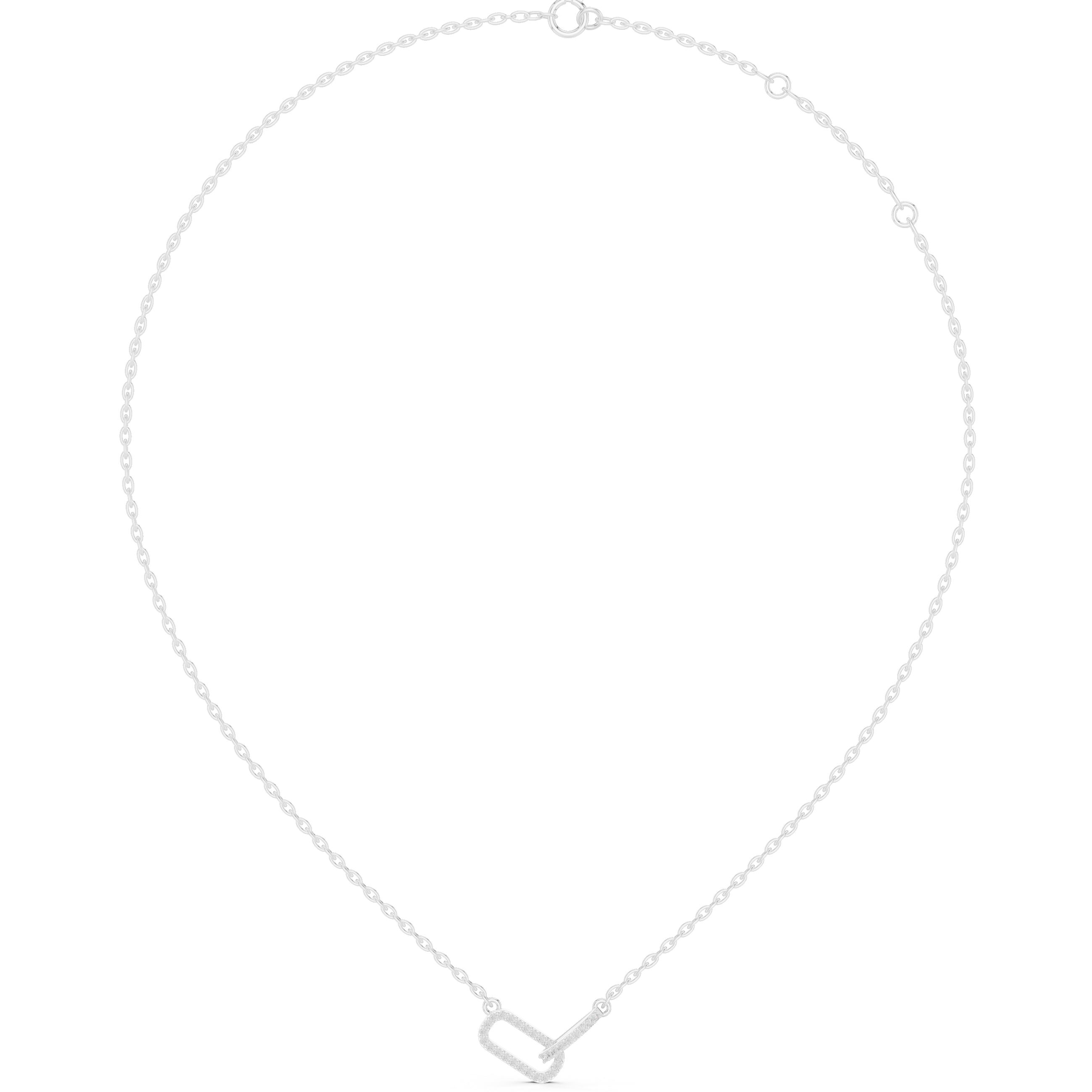 Captivating Brilliant Diamond Lab Grown Necklace