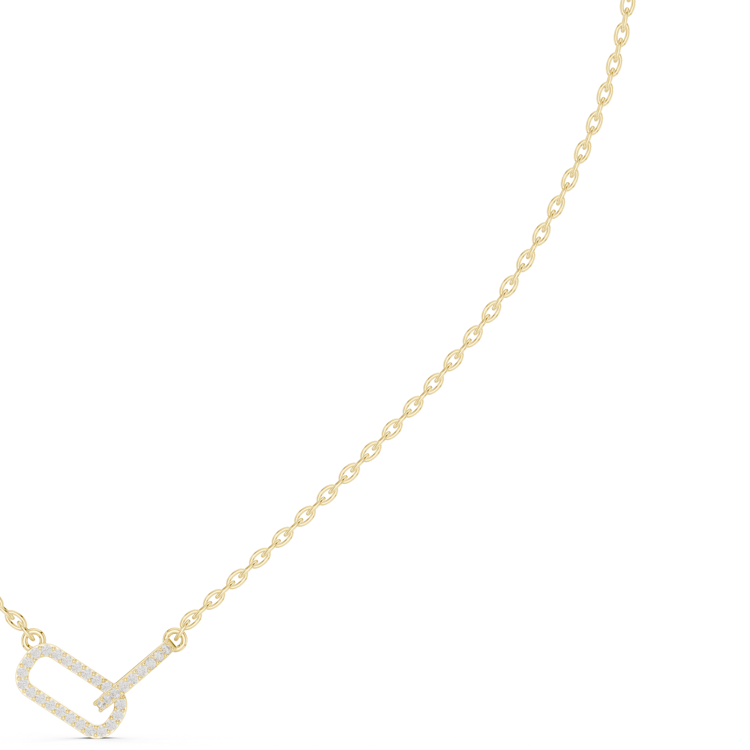 Captivating Brilliant Diamond Lab Grown Necklace