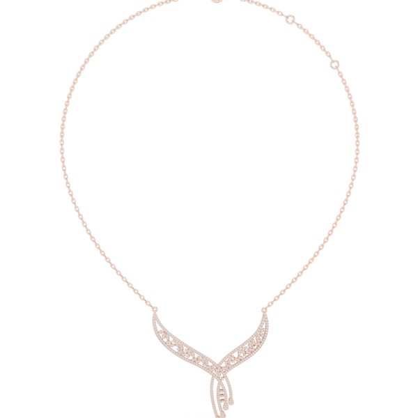 Signature Circular Diamond Lab Grown Necklace
