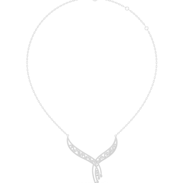 Signature Circular Diamond Lab Grown Necklace