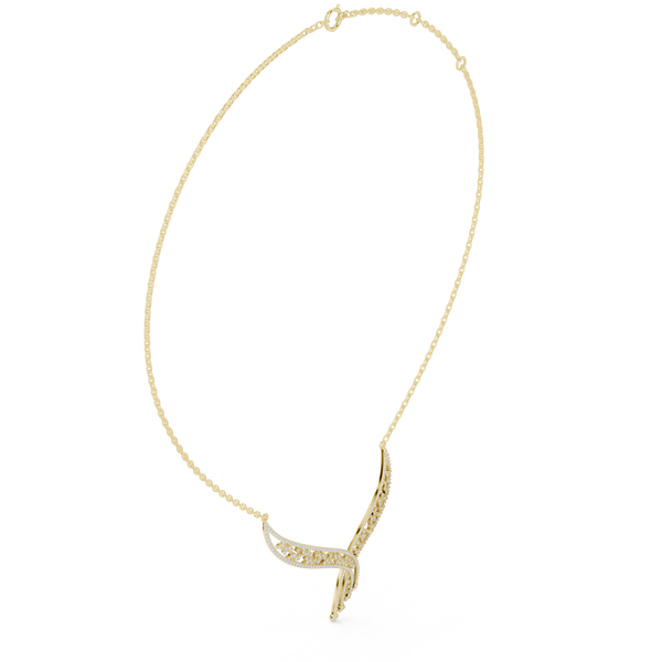 Signature Circular Diamond Lab Grown Necklace