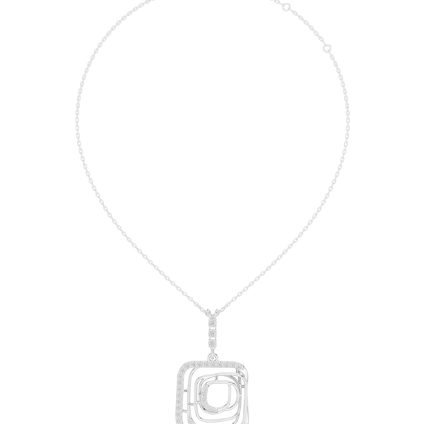Enchanting Circular Diamond Lab Grown Necklace