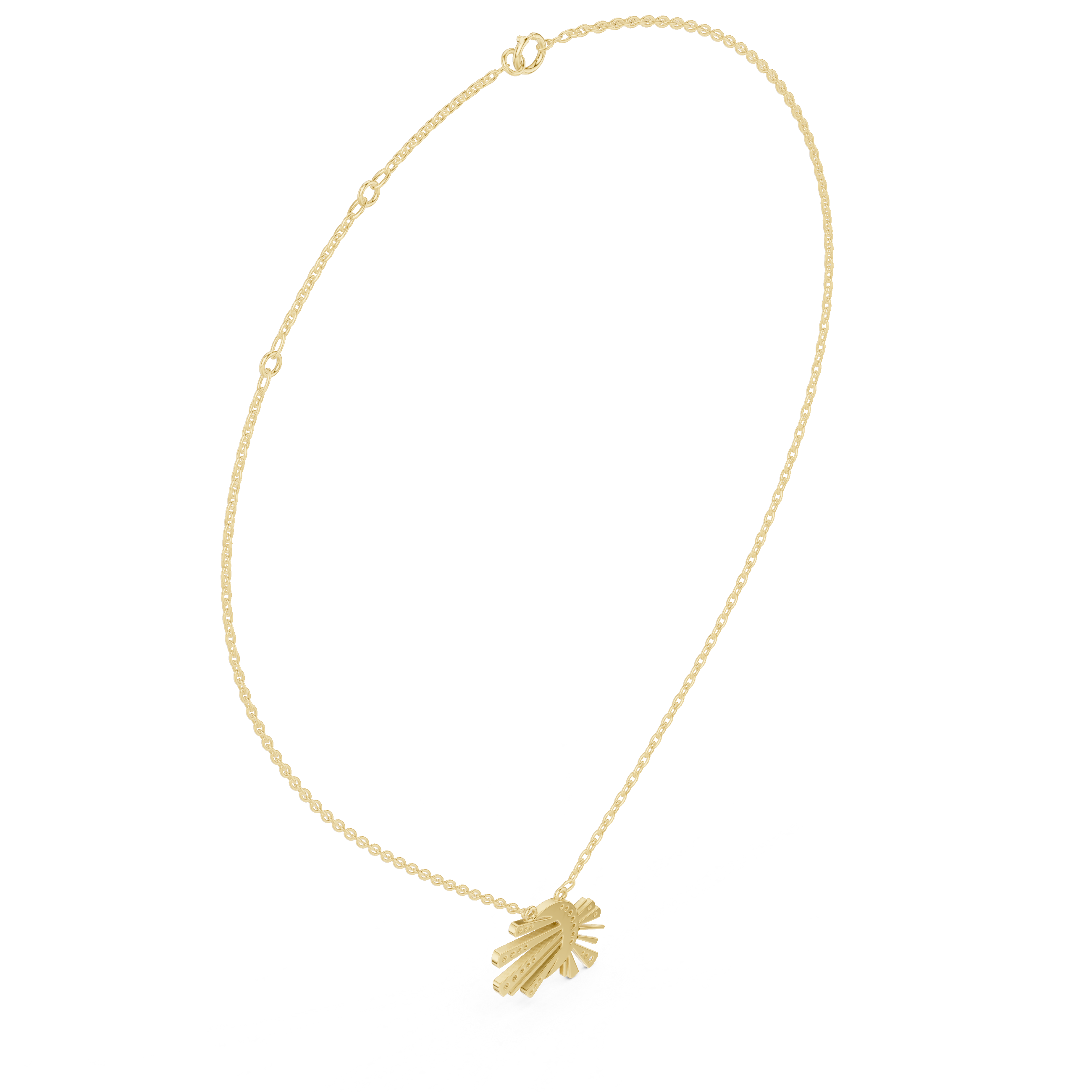 Breathtaking Spherical Diamond Lab Grown Necklace