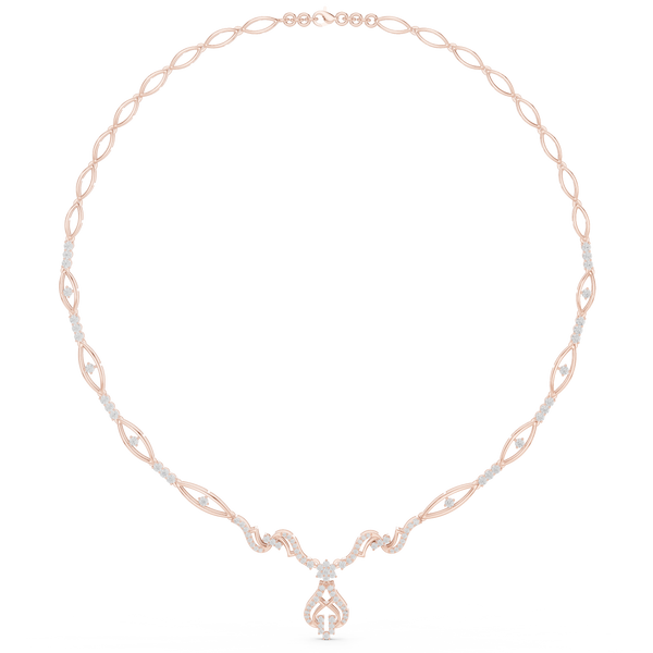Majestic Brilliant Diamond Lab Grown Necklace