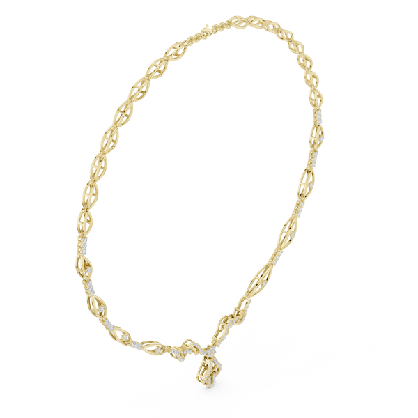 Majestic Brilliant Diamond Lab Grown Necklace