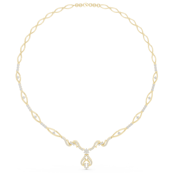 Majestic Brilliant Diamond Lab Grown Necklace
