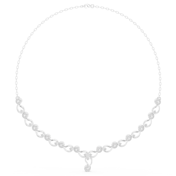Pristine Circular Diamond Lab Grown Necklace