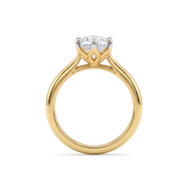 Classic Six Prong Round Solitaire Ring