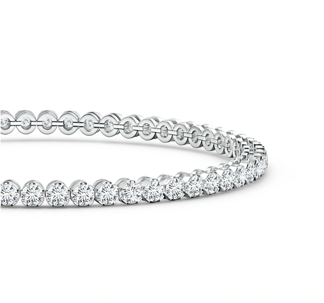 Buy classic round tennis bracelet