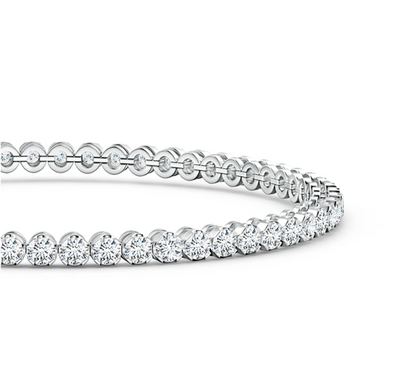 Buy classic round tennis bracelet