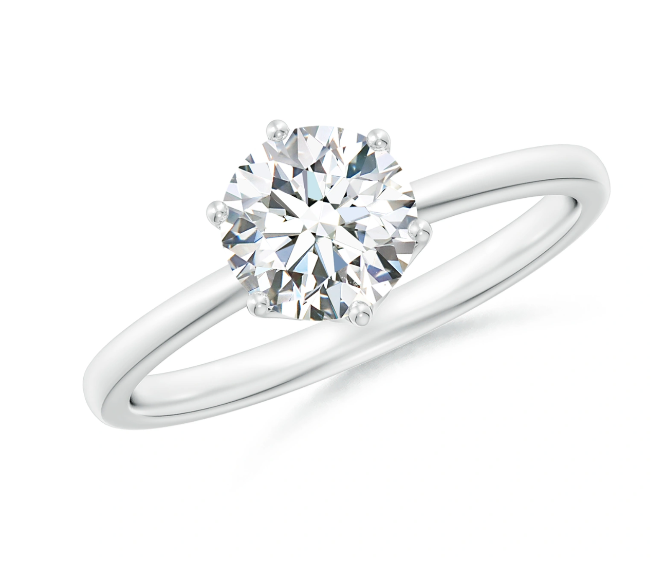 Round Solitaire Classic Engagement Ring