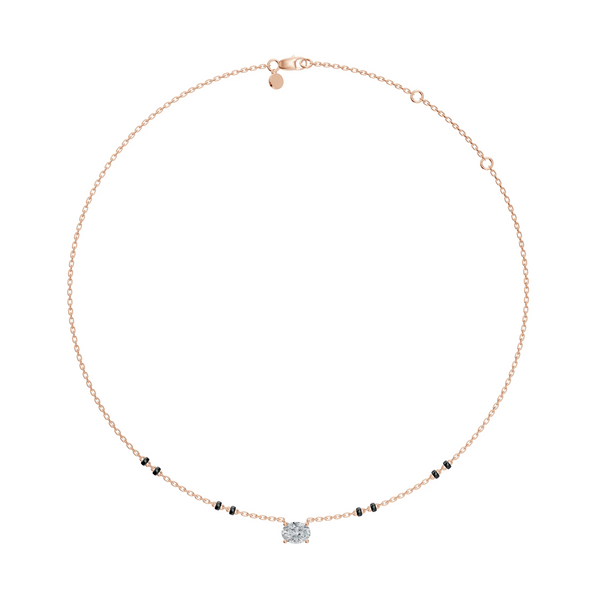 The Galaxy Oval Mangalsutra