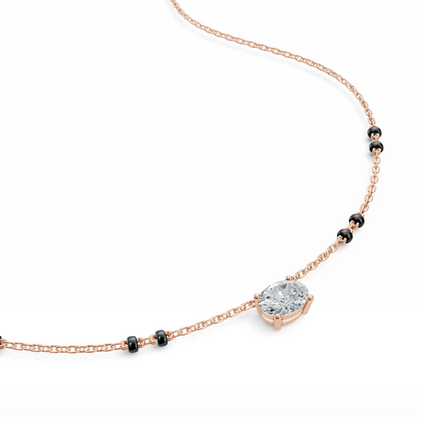 The Galaxy Oval Mangalsutra