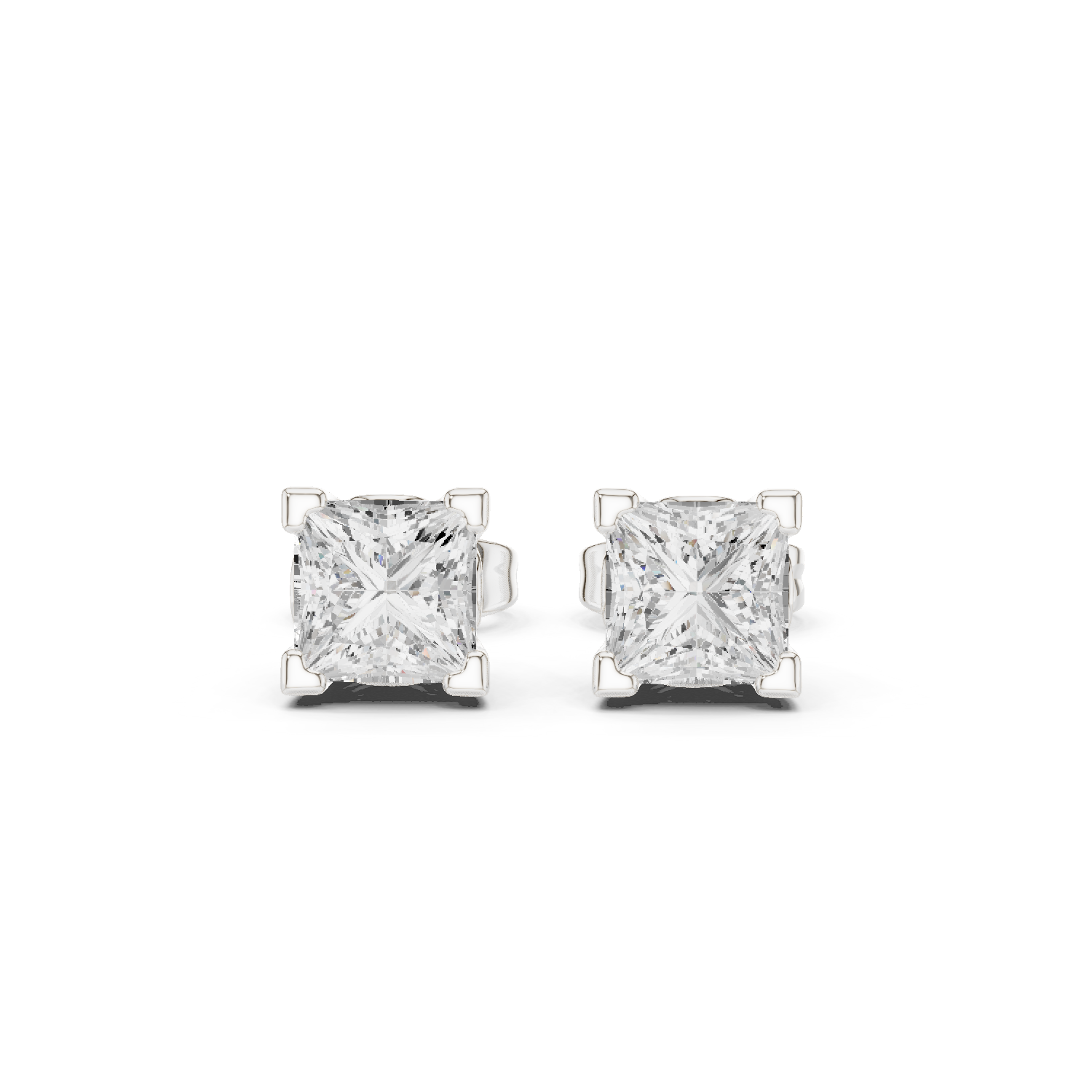 Regal Princess Diamond Lab Grown Diamond Earrings