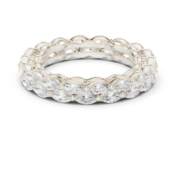 Ivy Vine Lab Grown Diamond Tapered Trio Ring
