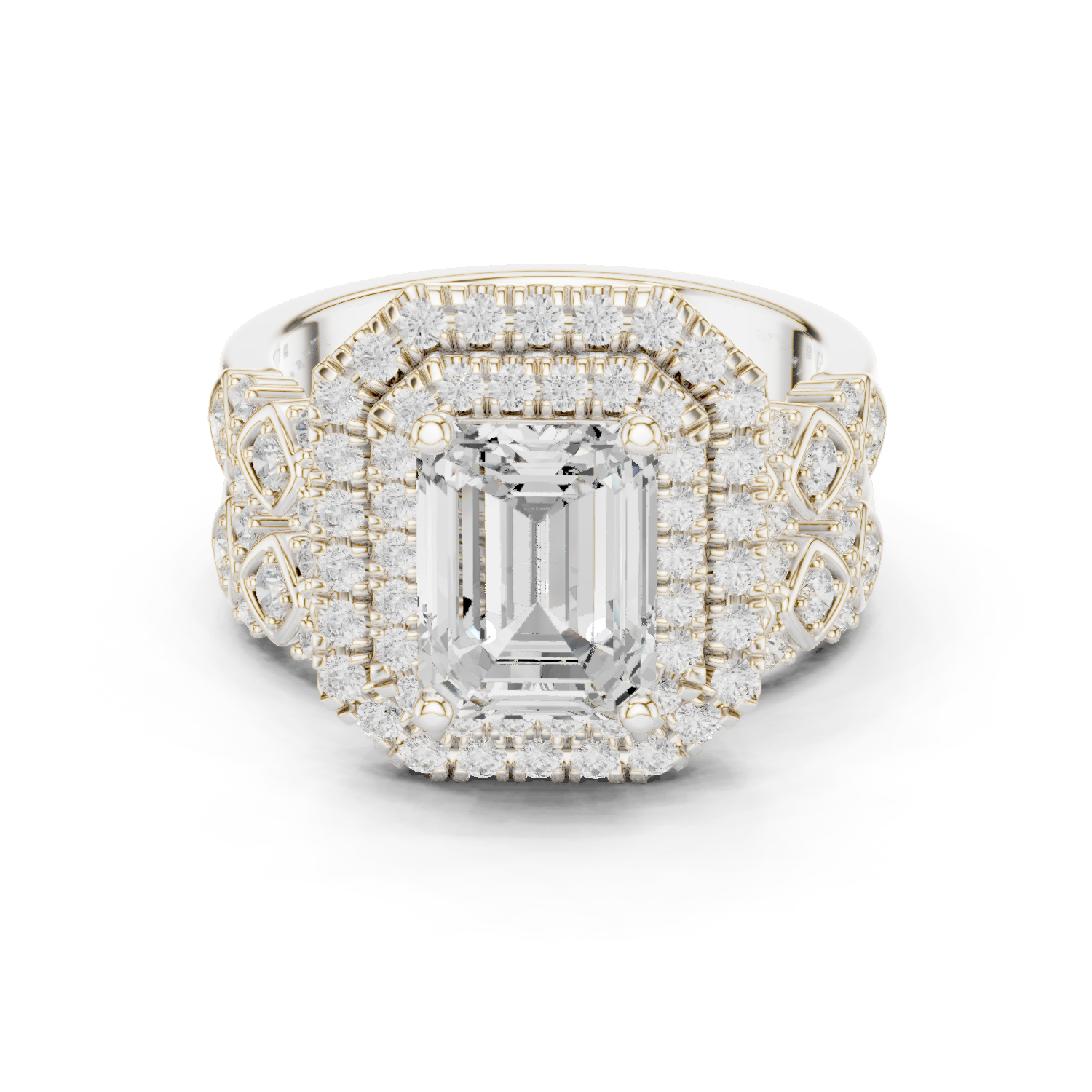 Shell Cove Lab Grown Diamond Open Wire Ring