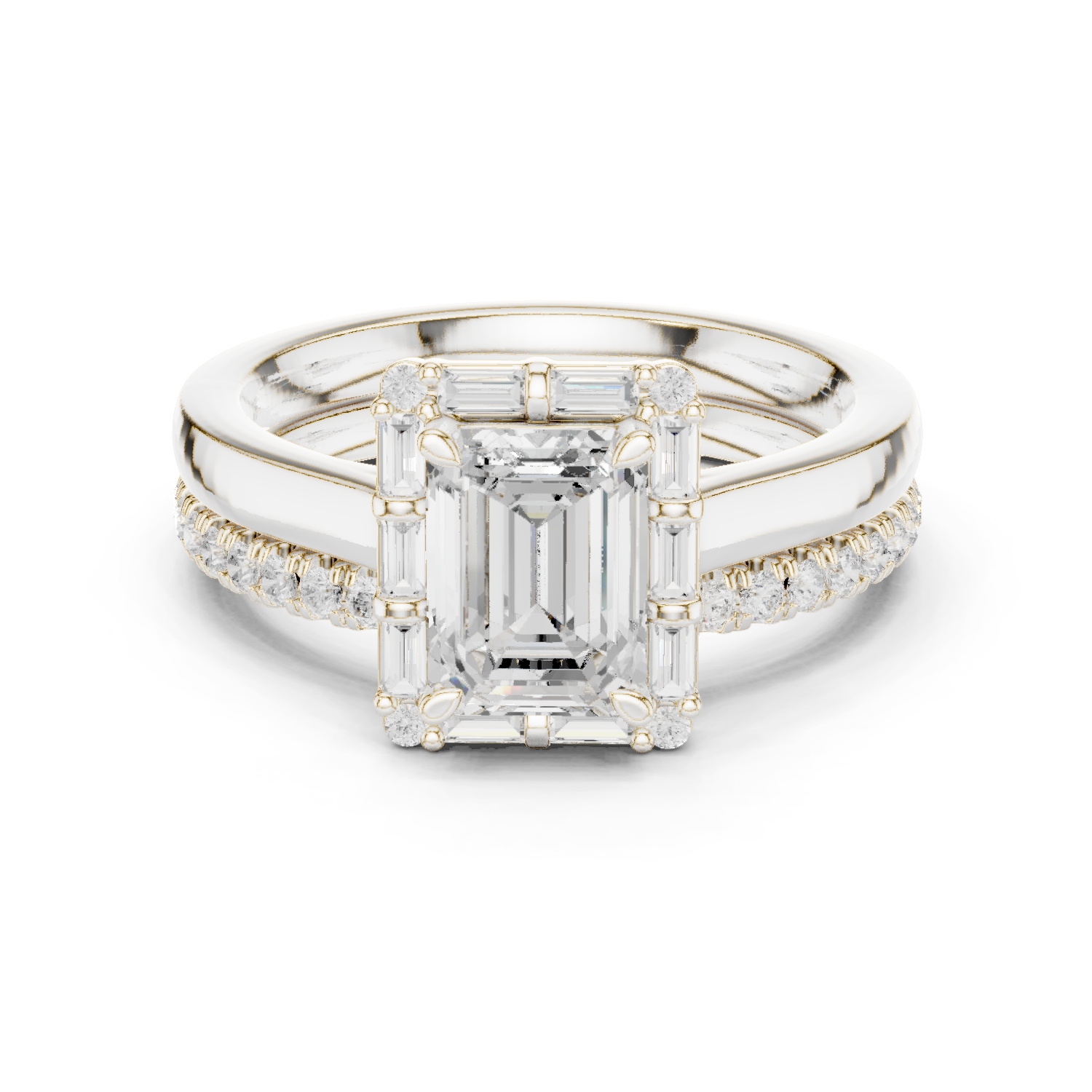 Mossy Glen Lab Grown Diamond Milgrain Solitaire Ring