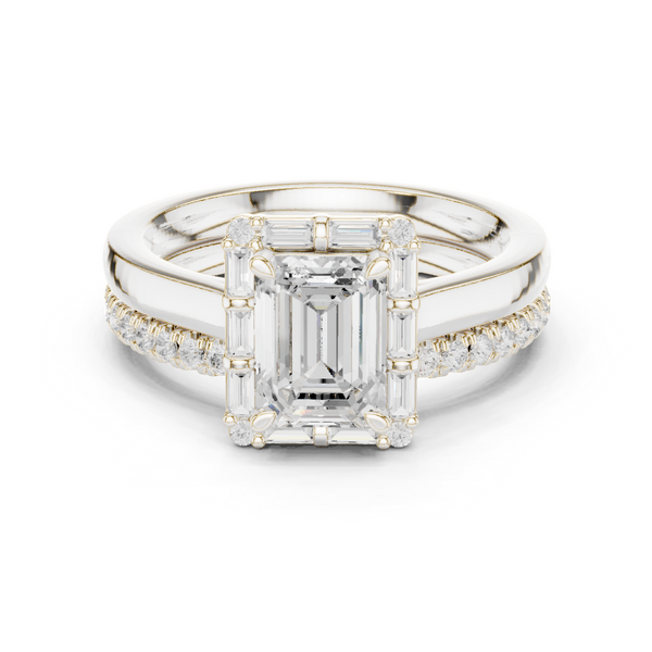 Mossy Glen Lab Grown Diamond Milgrain Solitaire Ring