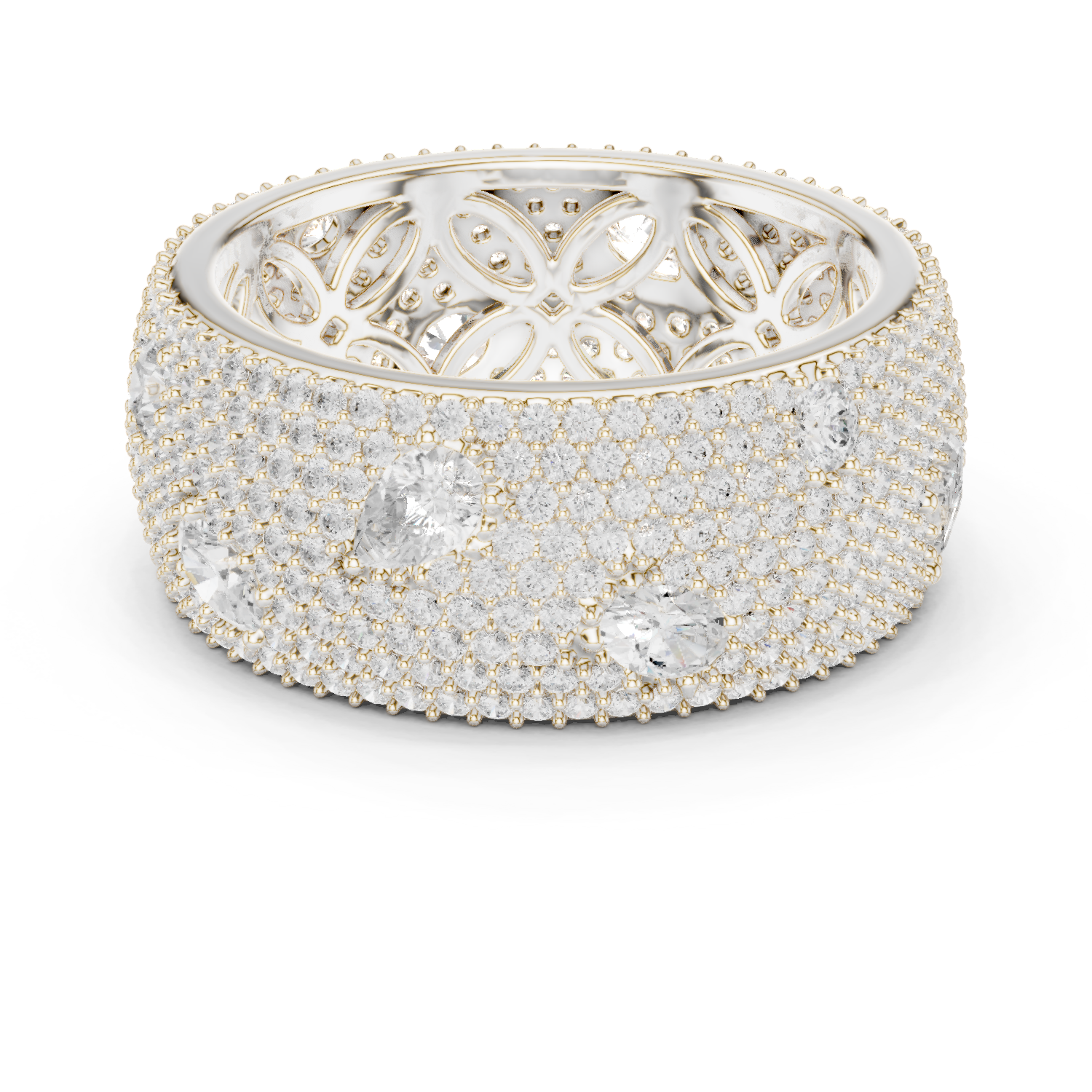 Woodland path Lab Grown Diamond Princess Cut Ring