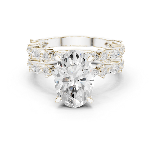 Coral Reef Lab Grown Diamond Two Tone Solitaire