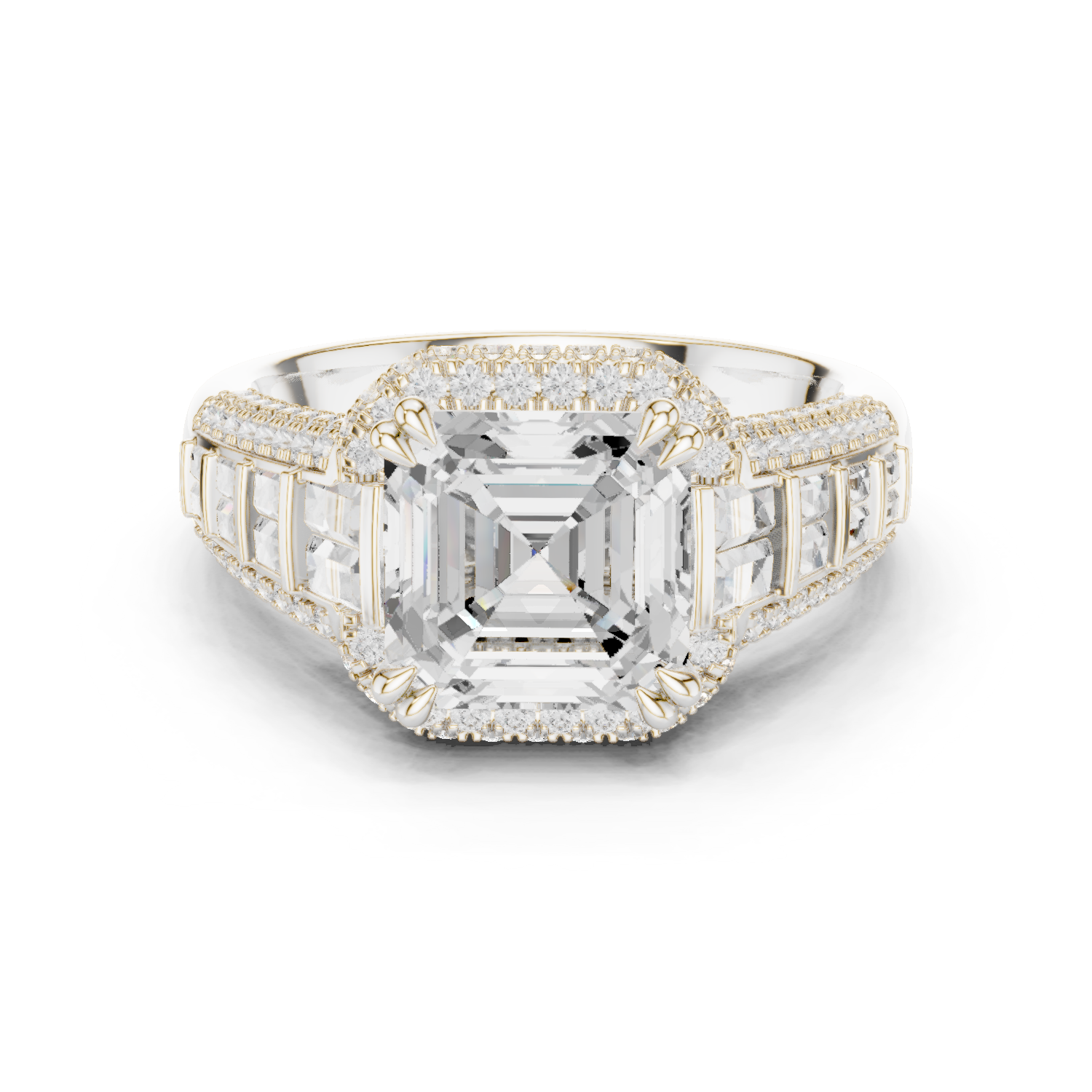 Laurel Leaf Lab Grown Diamond Woven Ribbon Ring