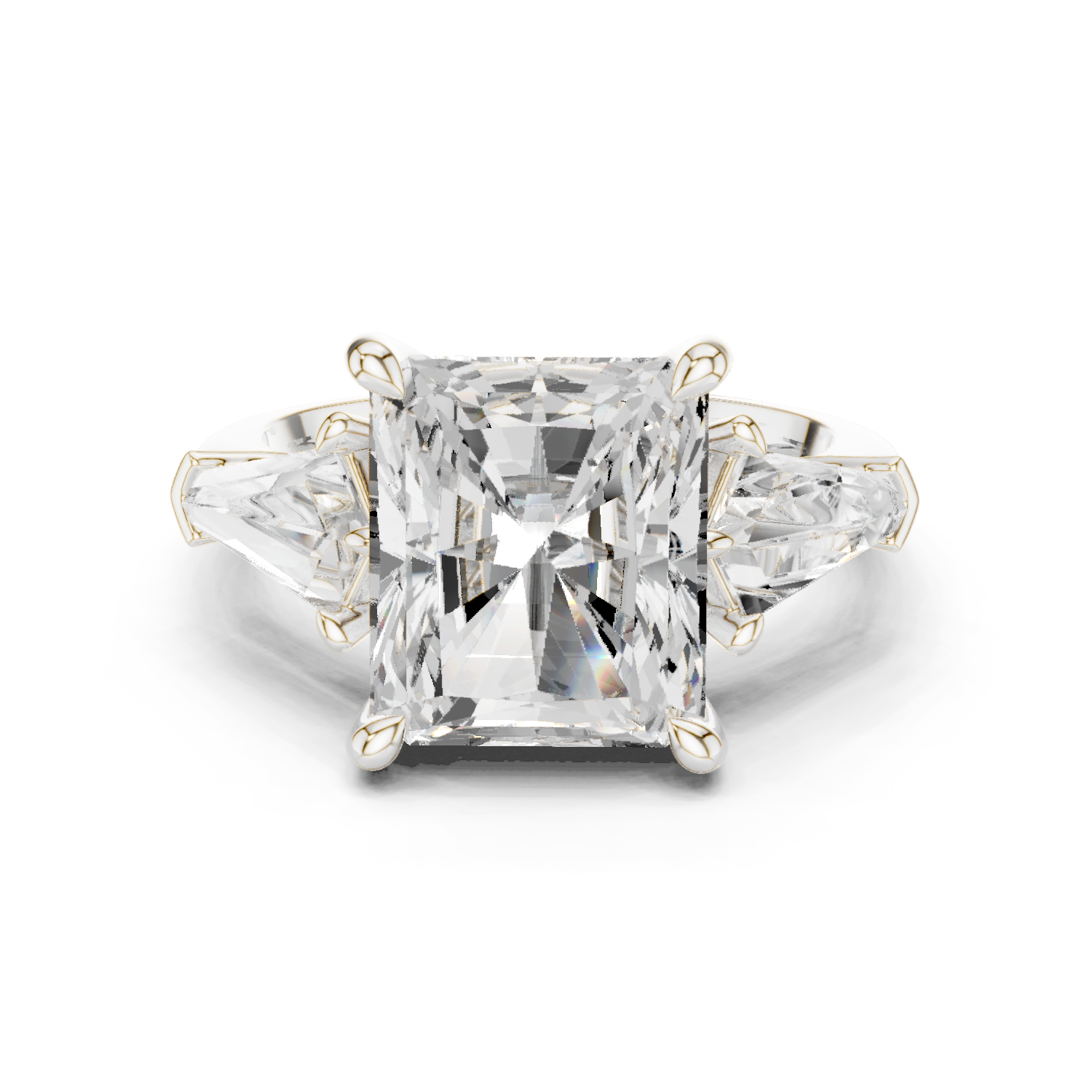 Boulder Ridge Lab Grown Diamond Hexagonal Frame Ring