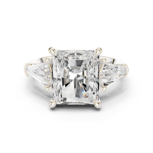 Boulder Ridge Lab Grown Diamond Hexagonal Frame Ring