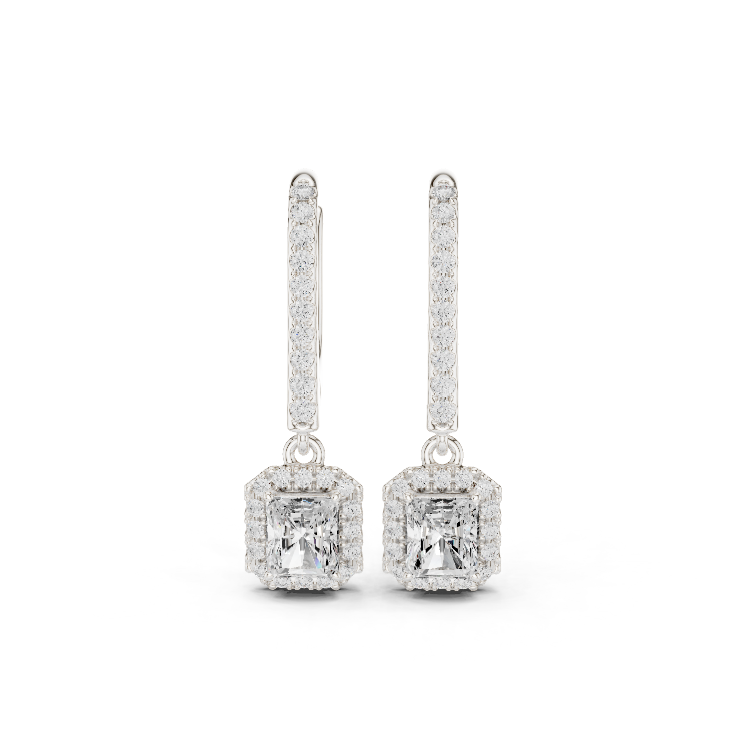 Round Diamond Embrace Lab Grown Diamond Earring