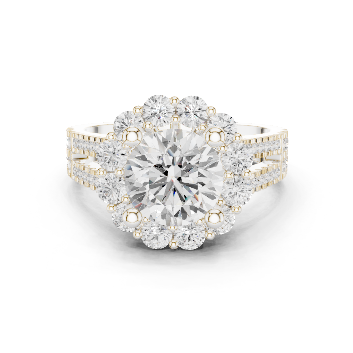 Highland Crest Lab Grown Diamond Channel Band