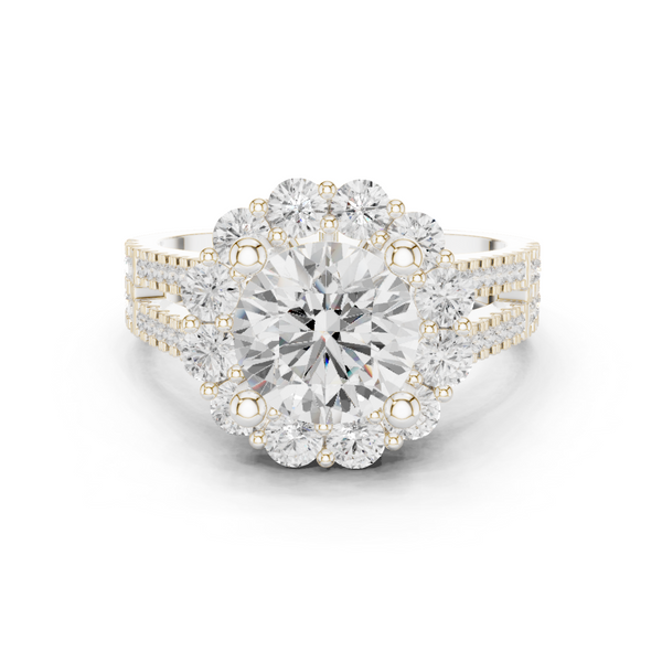 Highland Crest Lab Grown Diamond Channel Band