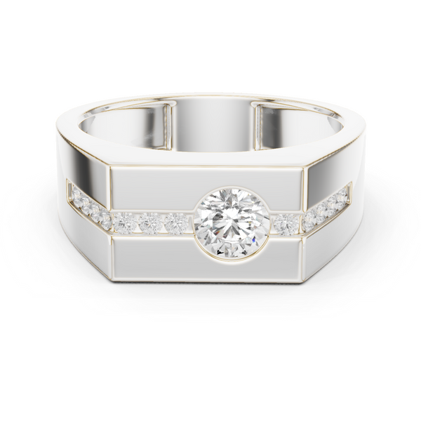 0.5ct Round Diamond Solitaire Lab Grown Diamond Ring