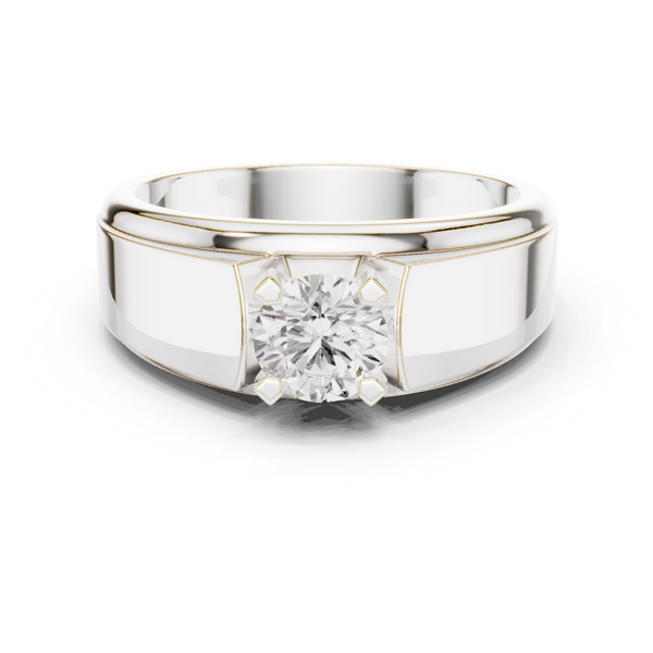 Classic 0.8 ct Round Solitaire Lab Grown Diamond Ring