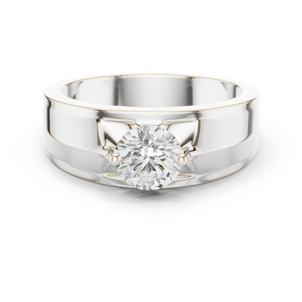The 0.8 ct Round Brilliant Diamond Lab Grown Diamond Ring