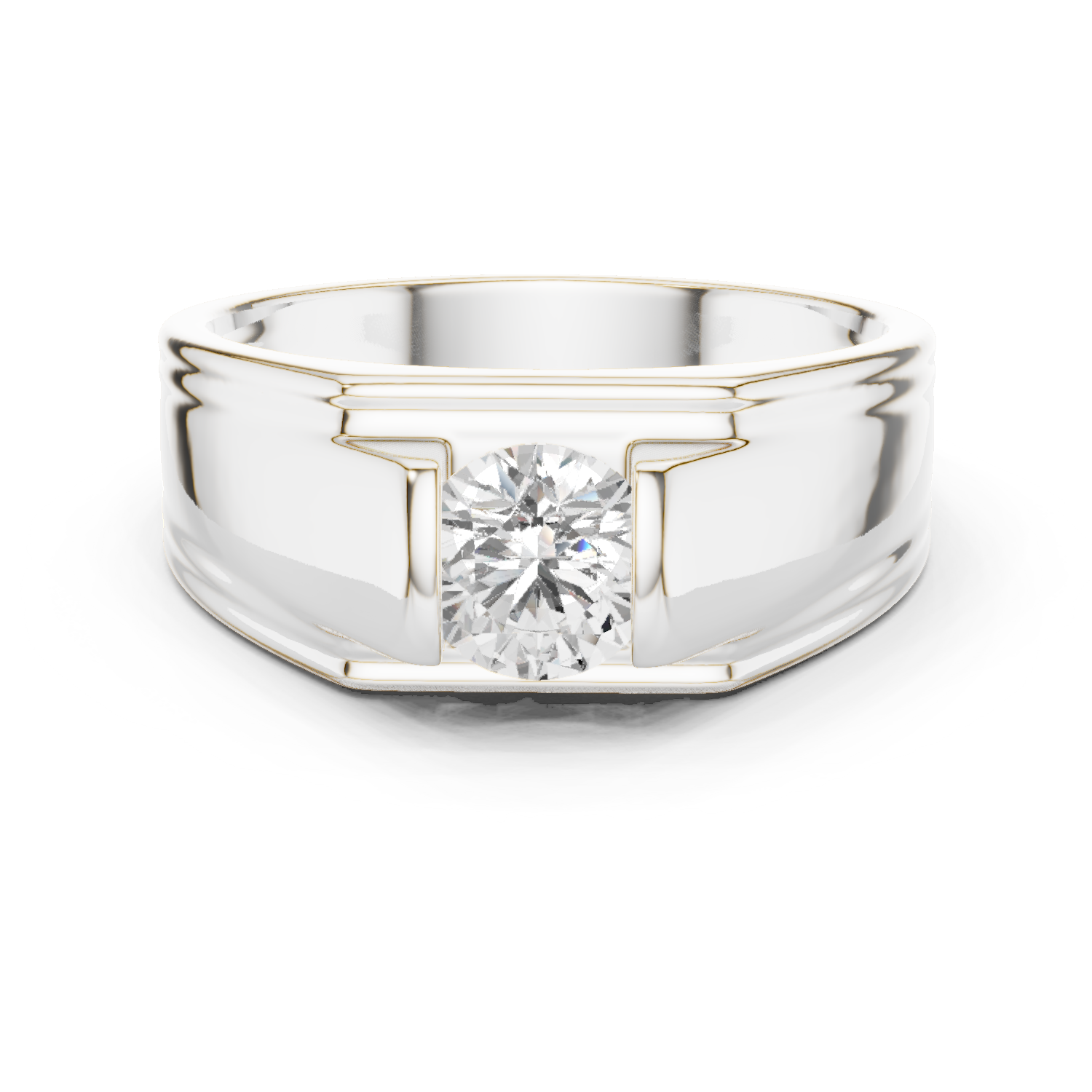 0.7ct Round Diamond Solitaire Lab Grown Diamond Ring