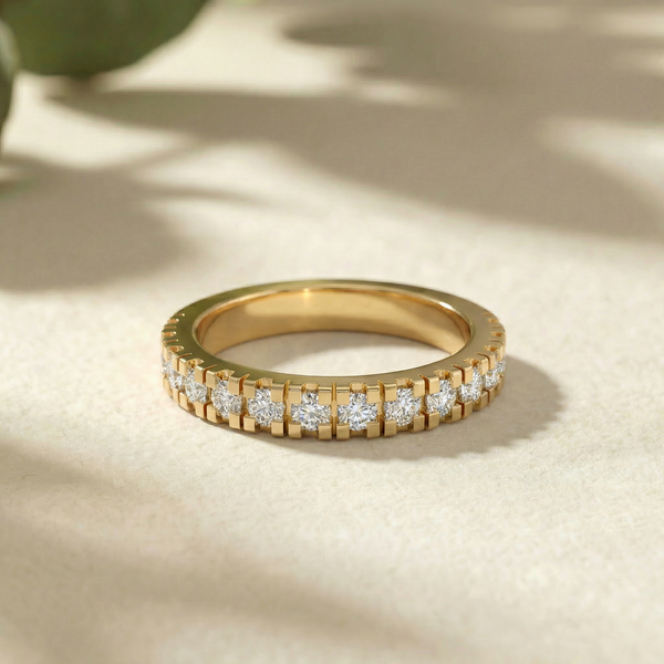 Channel Set Eternity Lab Grown Diamond Ring