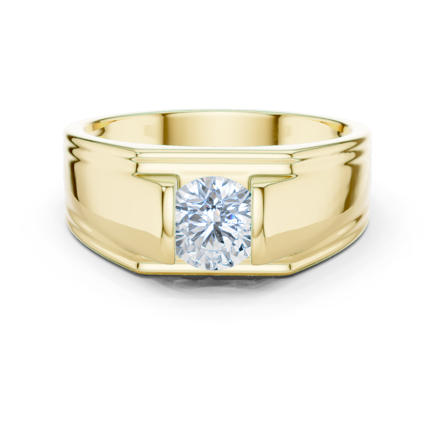 0.7ct Round Diamond Solitaire Lab Grown Diamond Ring