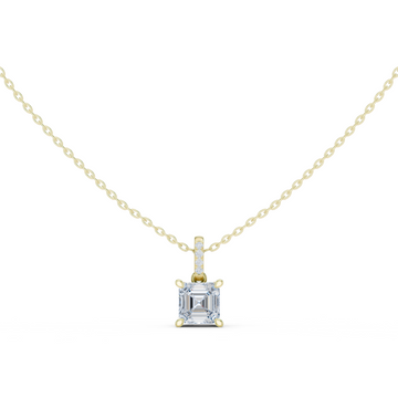 1.5 ct Asscher Diamond Lab Grown Diamond Ring