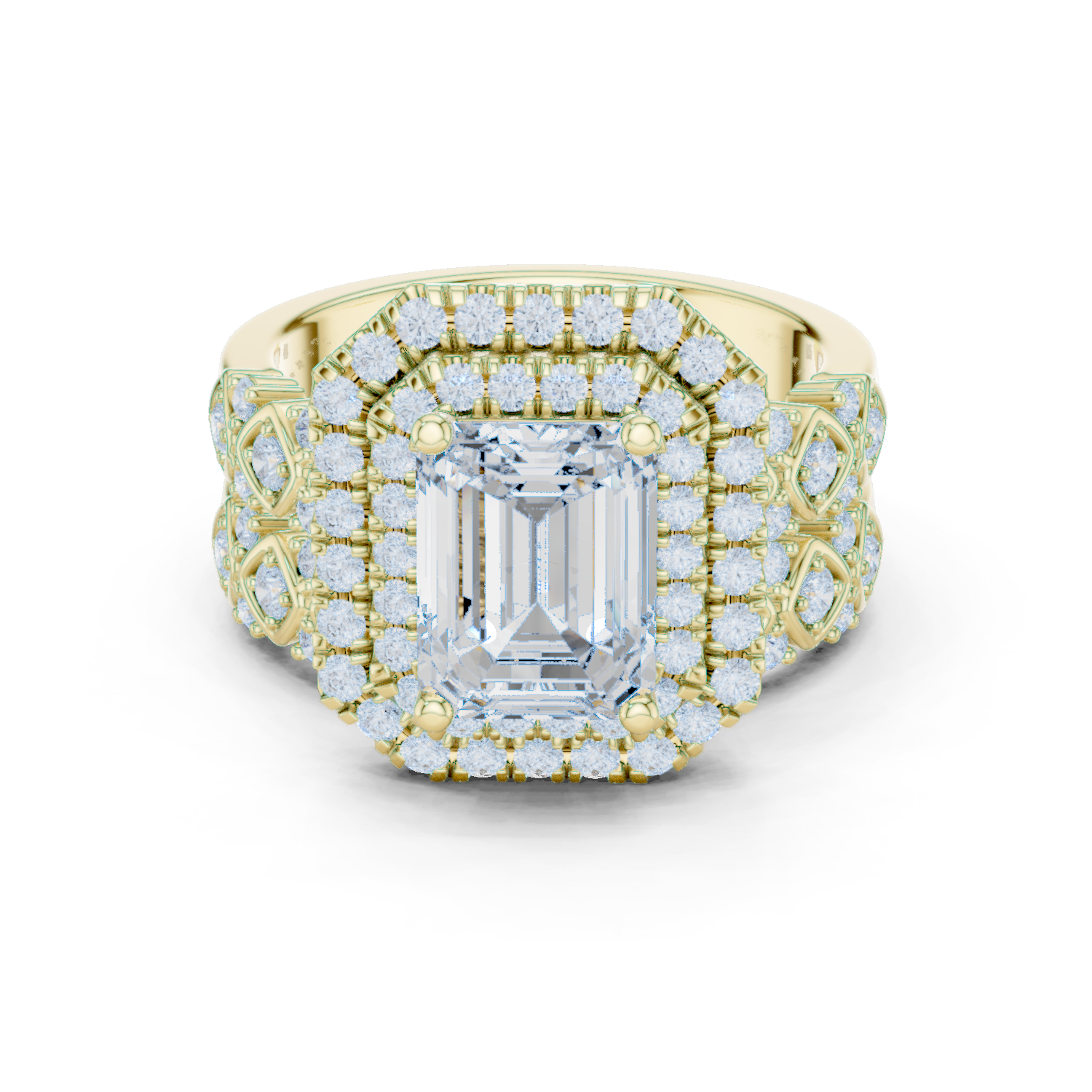Shell Cove Lab Grown Diamond Open Wire Ring