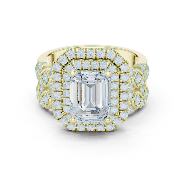 Shell Cove Lab Grown Diamond Open Wire Ring