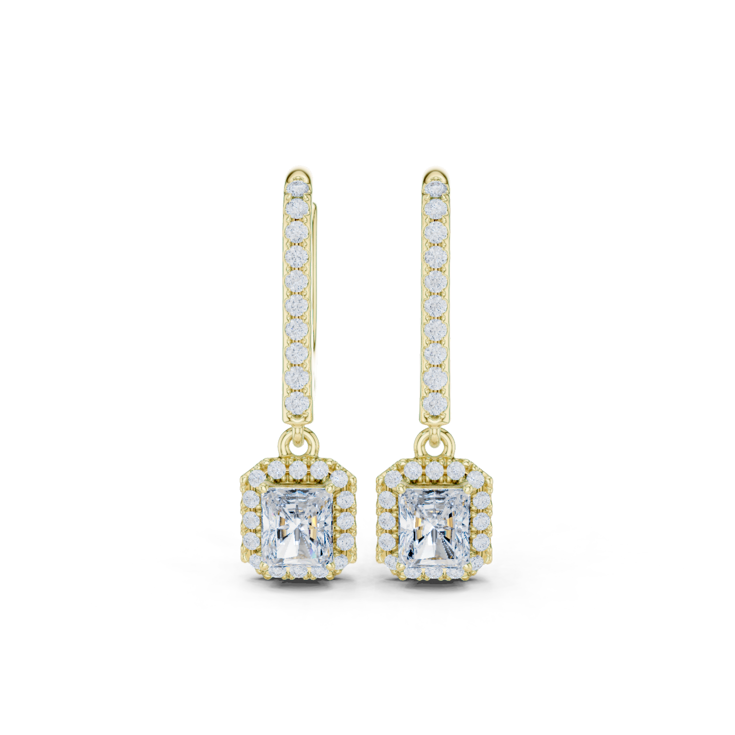 Round Diamond Embrace Lab Grown Diamond Earring