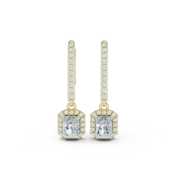 Round Diamond Embrace Lab Grown Diamond Earring