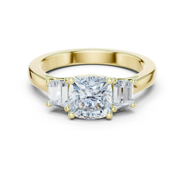 Wild Lupin Lab Grown Diamond Surprise Halo Ring