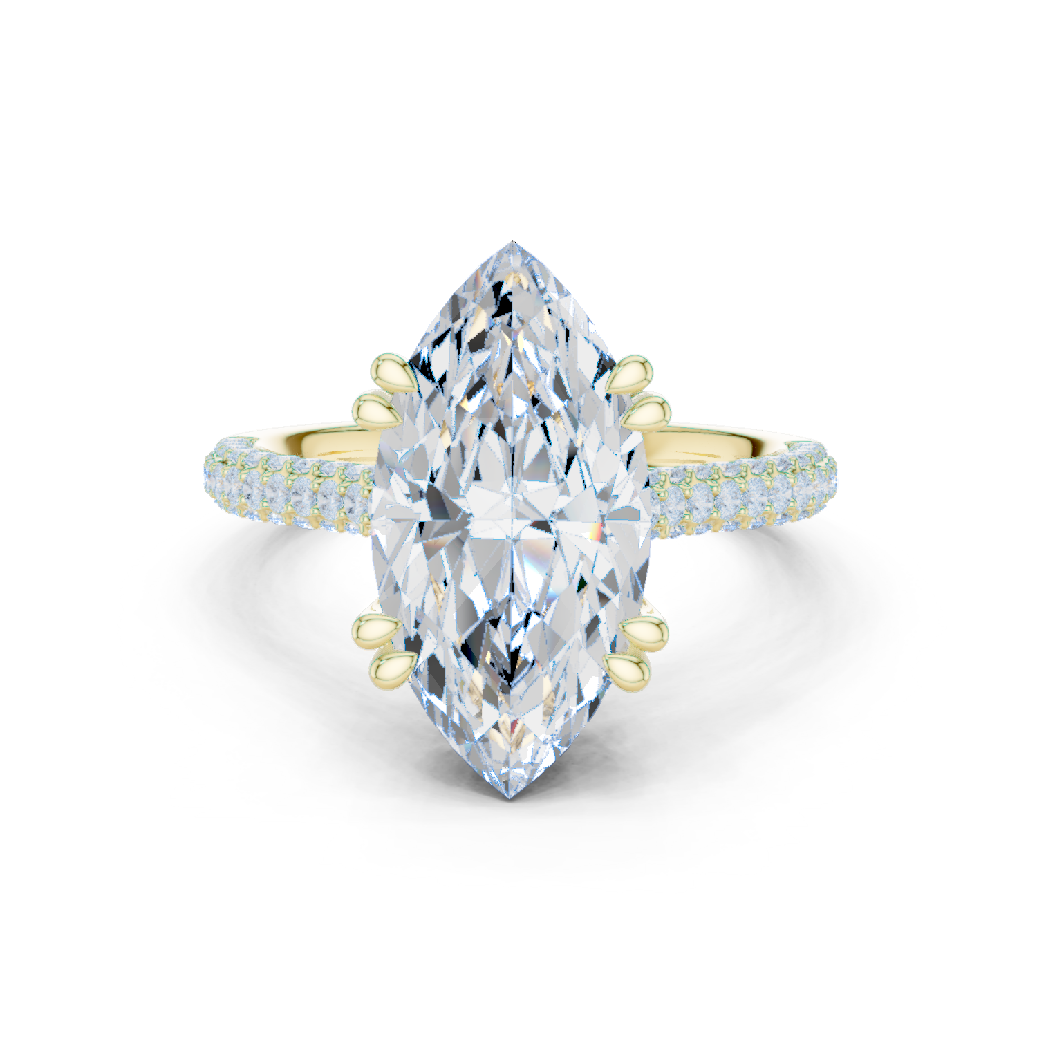 Winter Woods Lab Grown Diamond Twist Band Ring