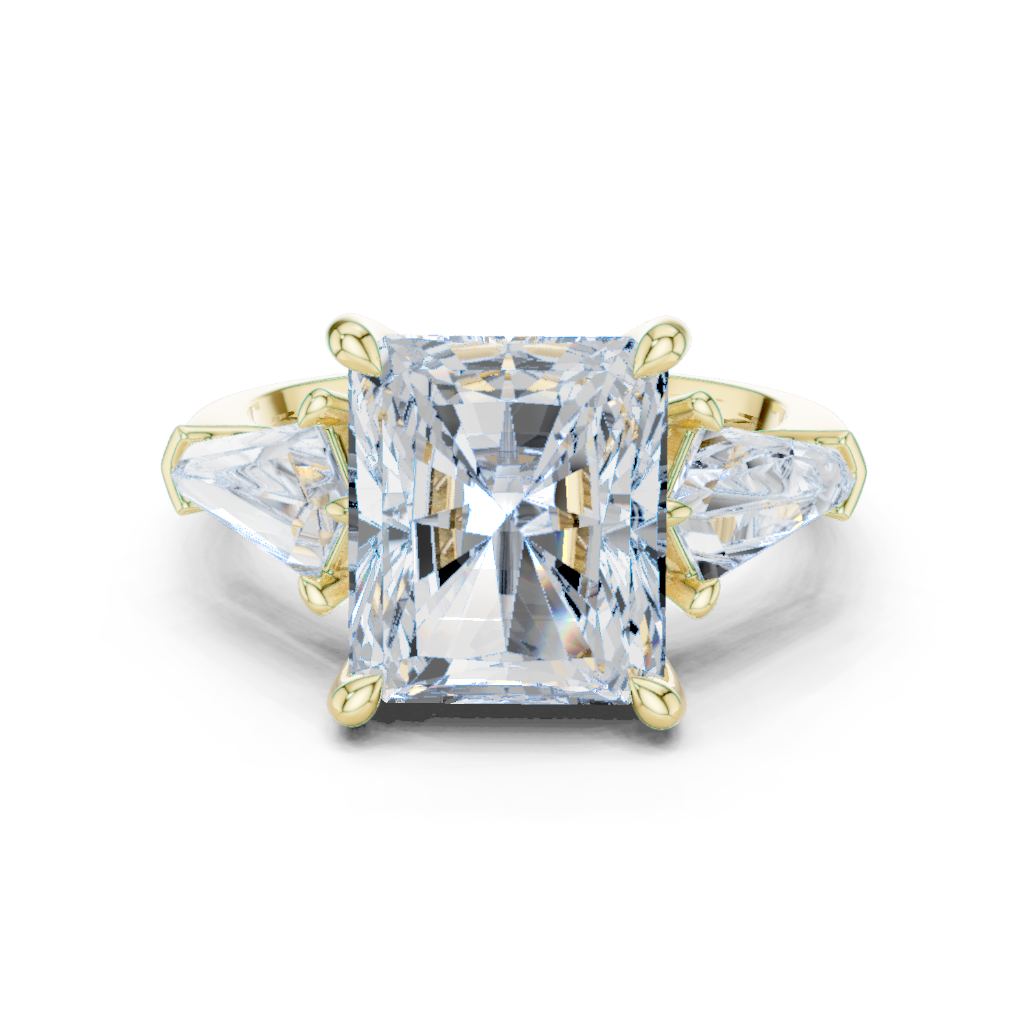 Boulder Ridge Lab Grown Diamond Hexagonal Frame Ring