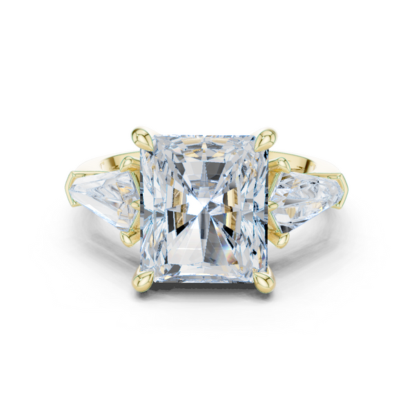 Boulder Ridge Lab Grown Diamond Hexagonal Frame Ring
