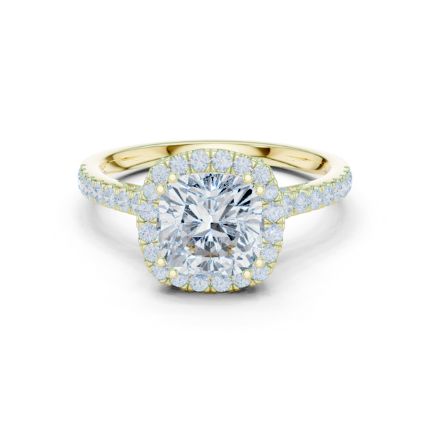 Lava Rock Lab Grown Diamond Split Path Ring
