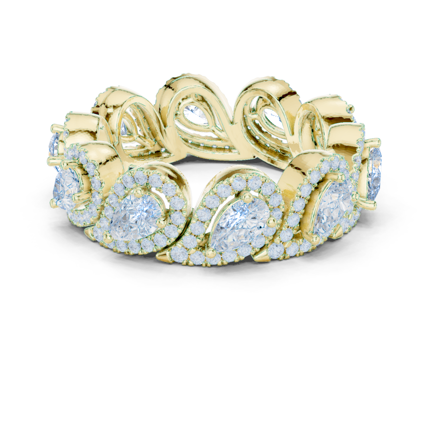Twilight Veil Lab Grown Diamond Vintage Filigree Ring