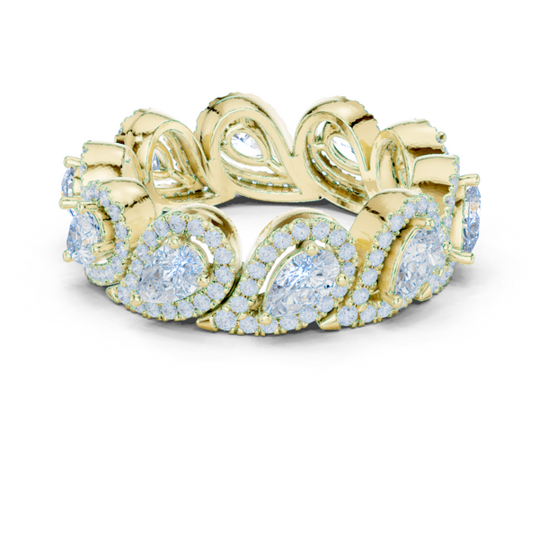 Twilight Veil Lab Grown Diamond Vintage Filigree Ring