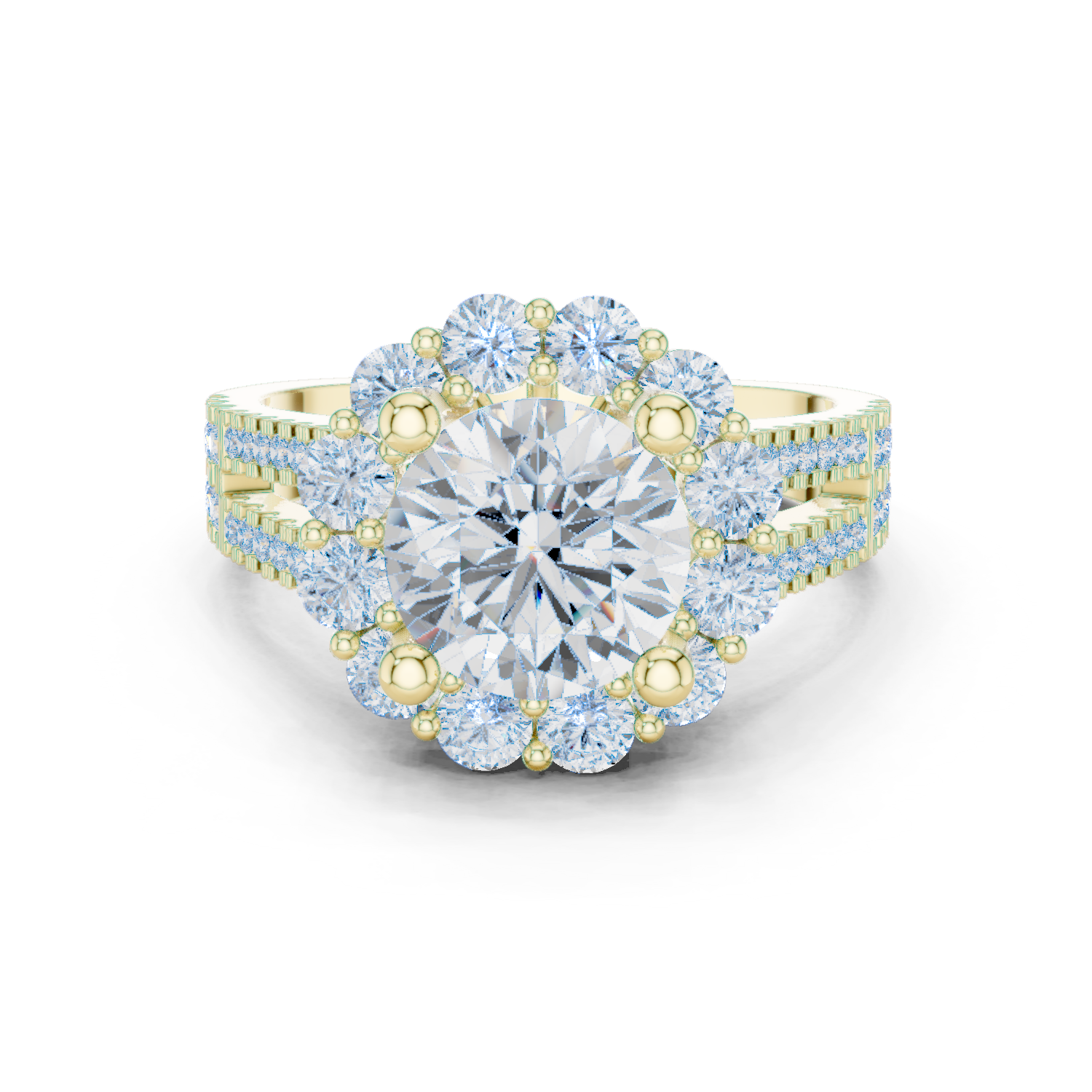 Highland Crest Lab Grown Diamond Channel Band