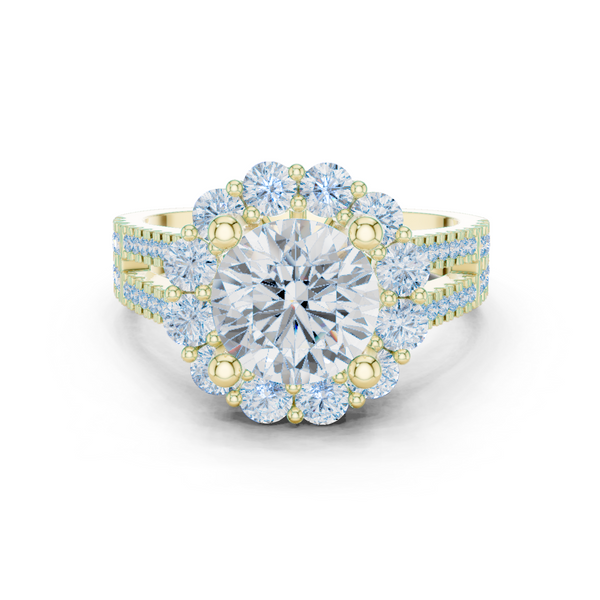 Highland Crest Lab Grown Diamond Channel Band